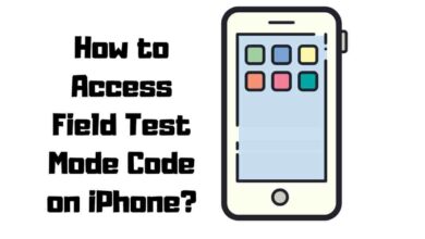 Field Test Mode Code on iPhone