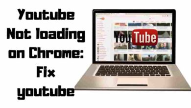 Youtube Not loading on Chrome