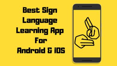 sign language learning app