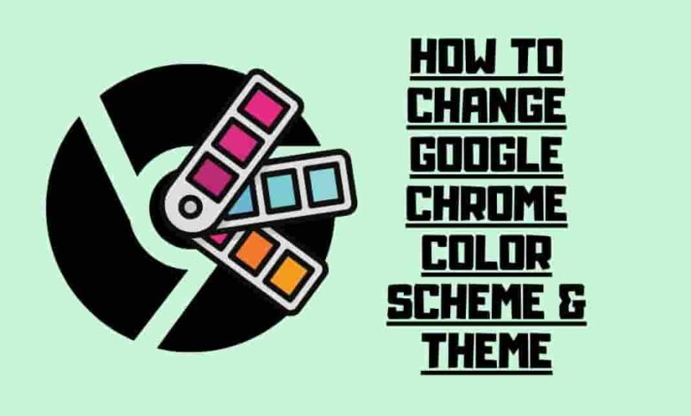 change google chrome color scheme