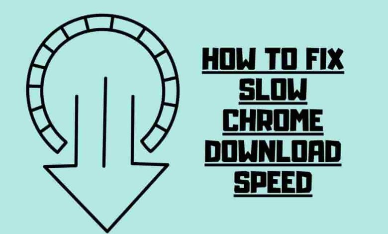 fix slow chrome download speed